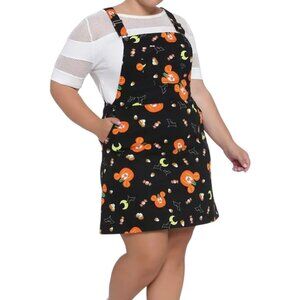 NWT Disney Mickey Mouse Halloween Pumpkin Treats Skirtall Plus Size 2